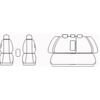 Autopotahy na Škoda Superb I., Authentic Velvet III.