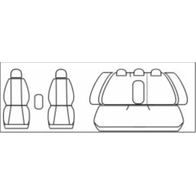 Autopotahy na Škoda Superb III., výbava Ambition, kožené Authentic Leather