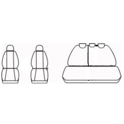 Autopotahy na Peugeot 208, od r. 2012, 5 dvéř, Authentic Velvet