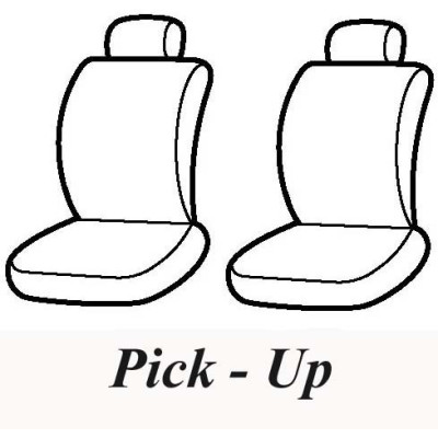 Autopotahy na Peugeot Bipper, od r. 2007, 2 místa, Dynamic Žakar tmavý