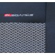 Autopotahy na Citroen Jumpy III., 3 místa se stolkem, od r. 2016, Lux style barva šedo černá