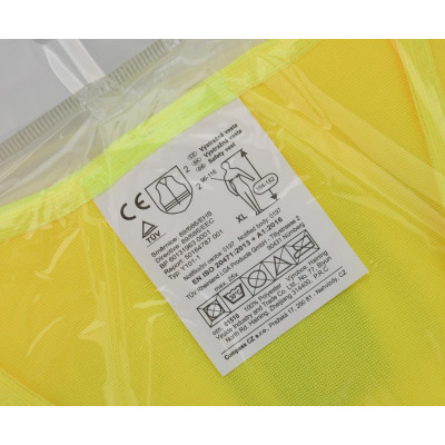 Vesta výstražná žlutá EN 20471:2013