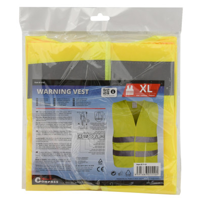 Vesta výstražná žlutá EN 20471:2013