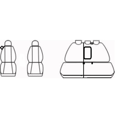 Autopotahy na Ford B-Max, Authentic Premium Matrix