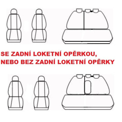 Autopotahy na Mazda CX-3, od r.2015, Elegance alcantara černé