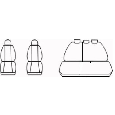 Autopotahy na Nissan Qashqai, od r. 2007 - 2013, bez zadní lok. opěrky, Elegance alcantara černo červené