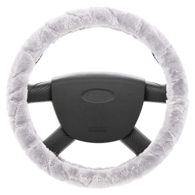 Potah volantu Smooth, barva šedá