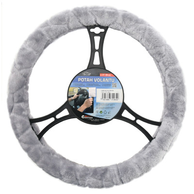 Potah volantu Smooth, barva šedá