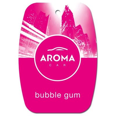 Osvěžovač zduchu AROMA CAR CITY BUBBLE GUM