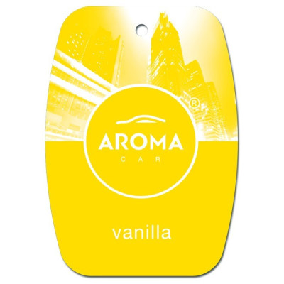 Osvěžovač zduchu AROMA CAR CITY VANNILA