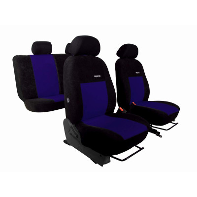 Autopotahy na Seat Arona, od r. 2017, Elegance alcantara černo modré