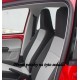 Autopotahy na Seat Mii, od r. 2011, nedělené zadní opěradlo, Lux style barva antracit