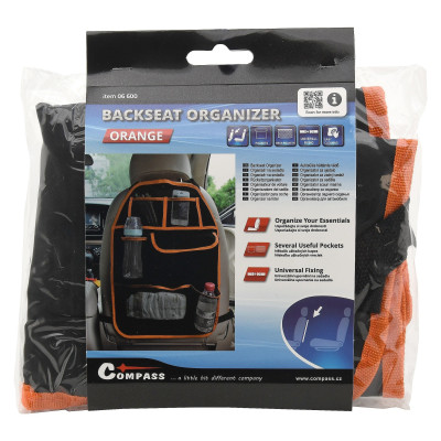 Organizér na přední sedadlo Orange