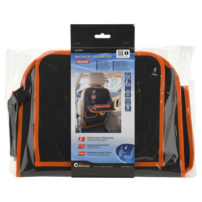 Organizér na přední sedadlo se stolkem Orange