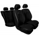 Autopotahy na Škoda Fabia II., dělená zadní sedadla, Eco Lux barva černá