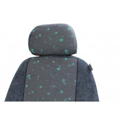 Autopotahy na míru Luxor, model Pepi, barva zelená