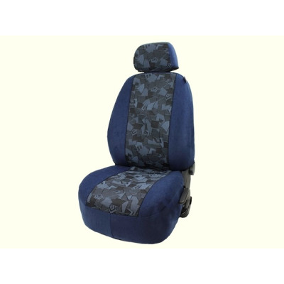 Autopotahy na míru Luxor, model Sound, barva modrá