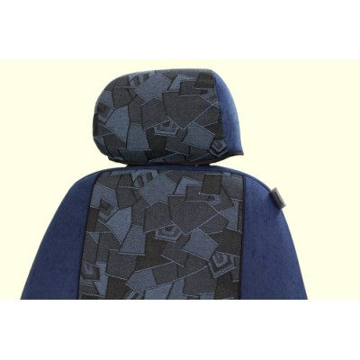 Autopotahy na míru Luxor, model Sound, barva modrá