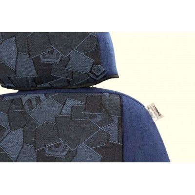 Autopotahy na míru Luxor, model Sound, barva modrá