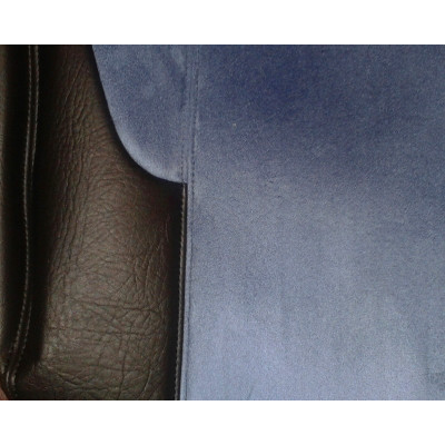 Autopotahy na míru, model UNIQUE, barva černá/modrá