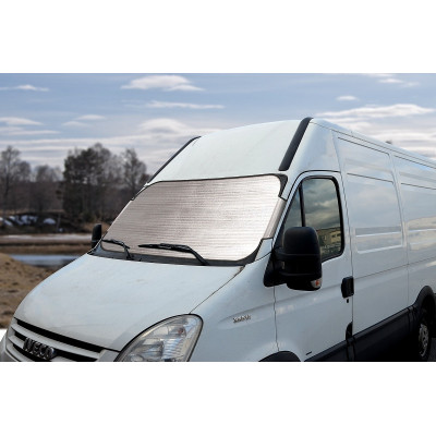 Clona slunce - zima MAX na čelní sklo ALU 180 x 85cm - 2mm