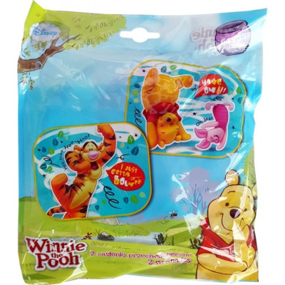 Sluneční clona Medvídek Pu 2ks.