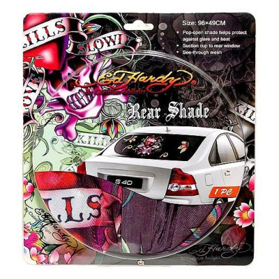 Sluneční clona na zadní okno Ed Hardy LKS