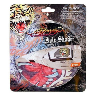 Sluneční clona Ed Hardy Tiger 2ks.