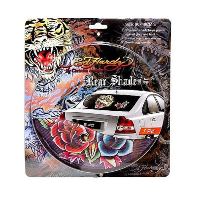Sluneční clona na zadní okno Ed Hardy Tiger