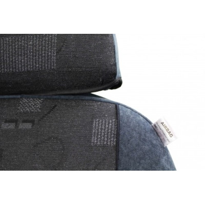 Autopotahy na míru Luxor, model Pacific, barva tmavě šedá