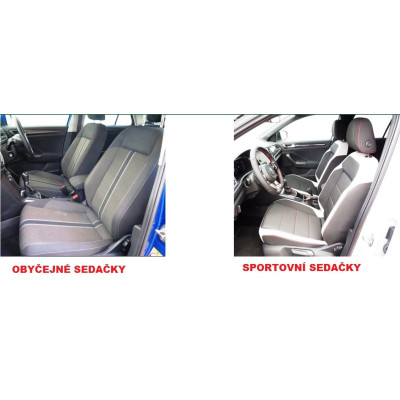 Autopotahy na Volkswagen T-Roc, od r. 2017, Elegance alcantara černo červené