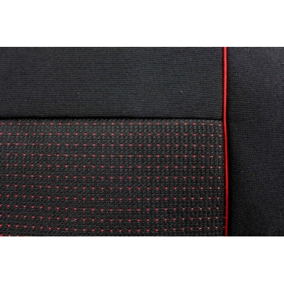 Autopotahy na míru Luxor, model Mito, barva červená