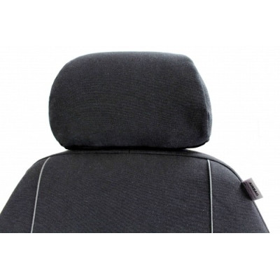 Autopotahy na míru Luxor, model Ponza, barva šedá