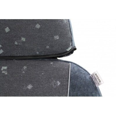 Autopotahy na míru Luxor, model Pepi, barva šedá