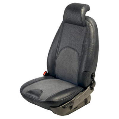 Autopotahy na míru, model Vittoria, barva černá/šedá