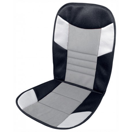 Potah sedadla Tetris černo šedý