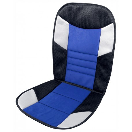 Potah sedadla Tetris černo modrý