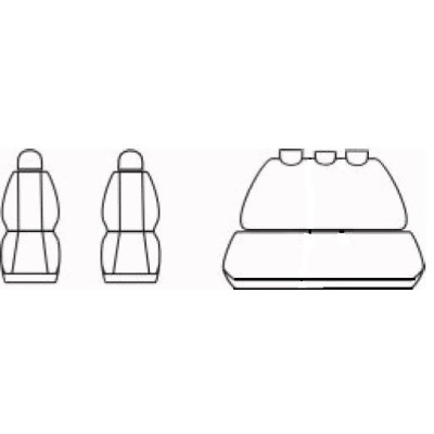 Autopotahy na Dacia Duster I., od roku 2010 - 2013, Authentic Doblo Matrix