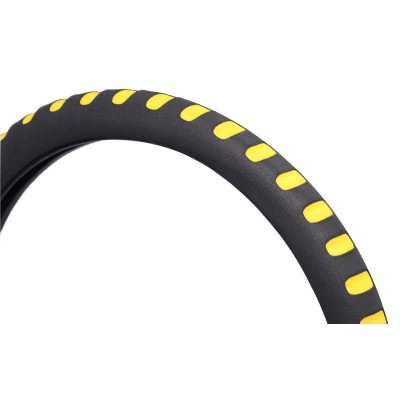 Potah volantu Soft žlutý