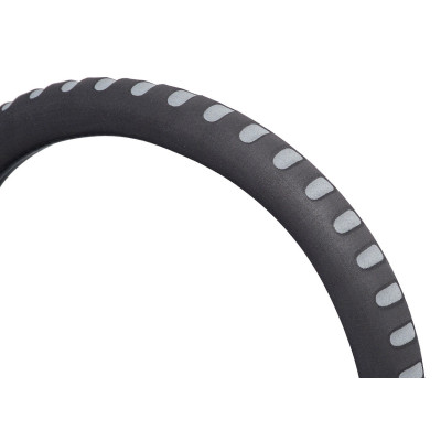 Potah volantu Soft šedý