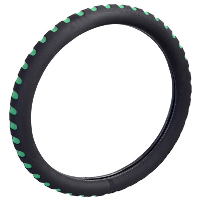 Potah volantu Soft zelený