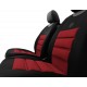 Potah sedadla ERGONOMIC, barva černá/červená