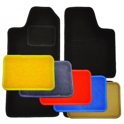 Textilní autokoberce na míru Colorfit Tunning - Velur na Dacia Sandero I., od r. 2008 - 2012