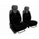 Autopotahy na přední sedadla Active Sport Alcantara, barva černá