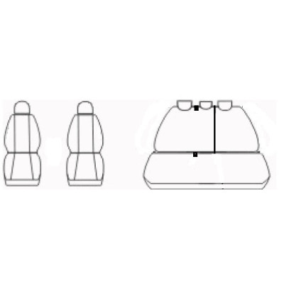 Autopotahy na Citroen C3, od roku 2009 - 2016, Authentic Velvet