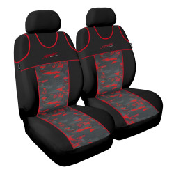 Autopotahy na přední sedadla Stylus červené