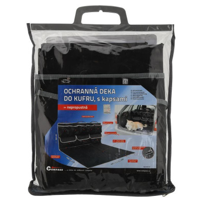  Deka ochranná do kufru s kapsami 110 x 100 x 50 cm