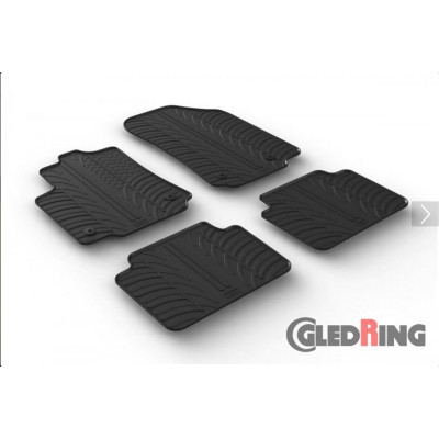 Gumové autokoberce Gledring na Citroen C3 Aircross, od roku 2017