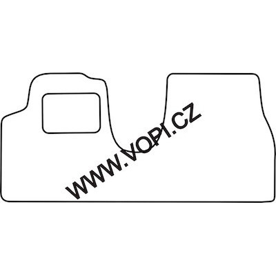 Textilní autokoberce na míru Royalfit - Velur extra na Citroen C8, od roku 2002 - 2014