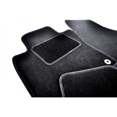 Textilní autokoberce na míru Perfectfit, barva černá